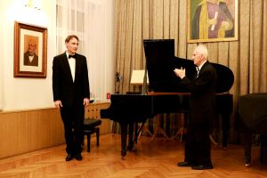 1342nd Liszt Evening. Wrocław, Music and Literature Club, 16th Sep 2019. The performers were Alexey Komarov - piano and Juliusz Adamowski - commentary. Photo by Stanisław Wróblewski.